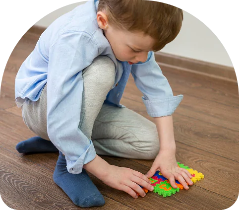 Família com criança autista